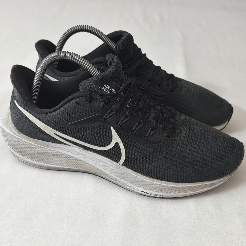 Nike Air Zoom Pegasus 39 Running Shoes Men's US Size 7.5 Black/White DH4071-001‎